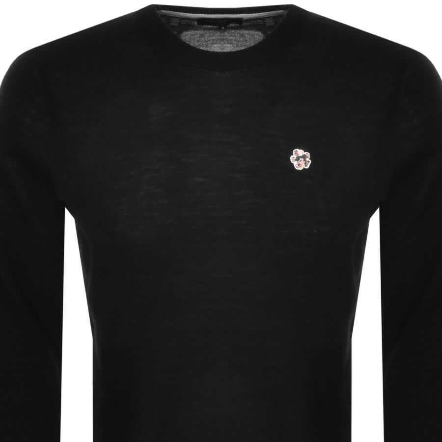 Alternative Image for ProductTed Baker Cardiff Crew Neck Knit Jumper Black2