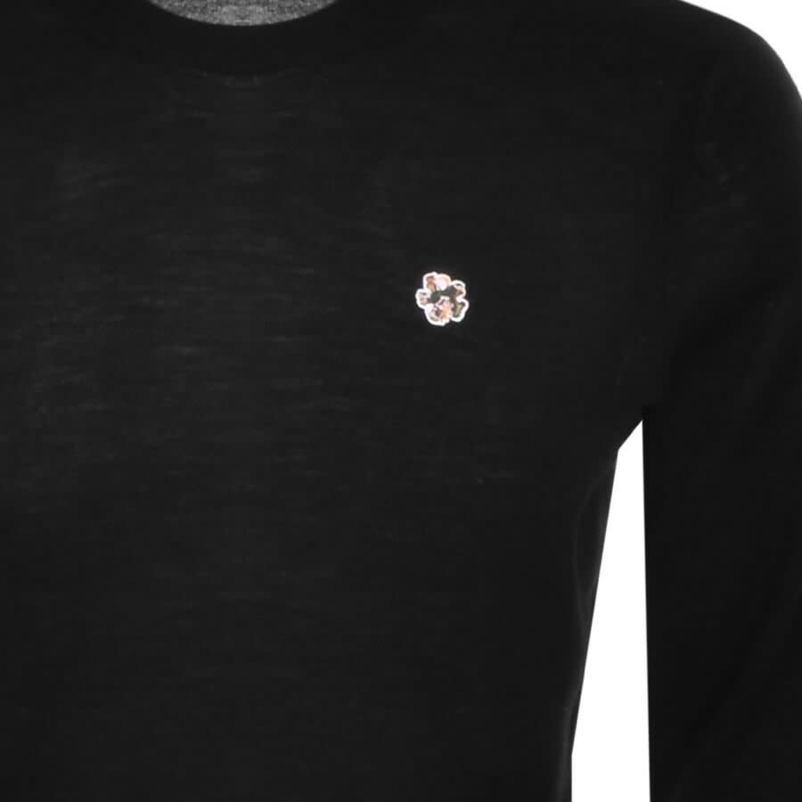 Alternative Image for ProductTed Baker Cardiff Crew Neck Knit Jumper Black3