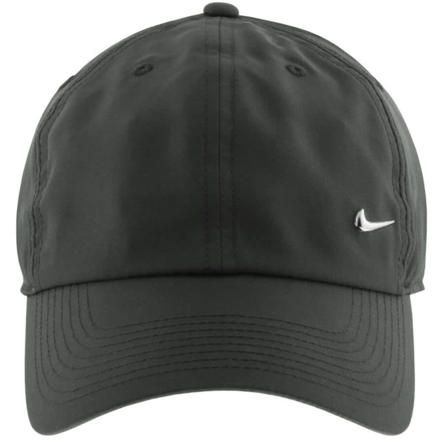 metal swoosh cap
