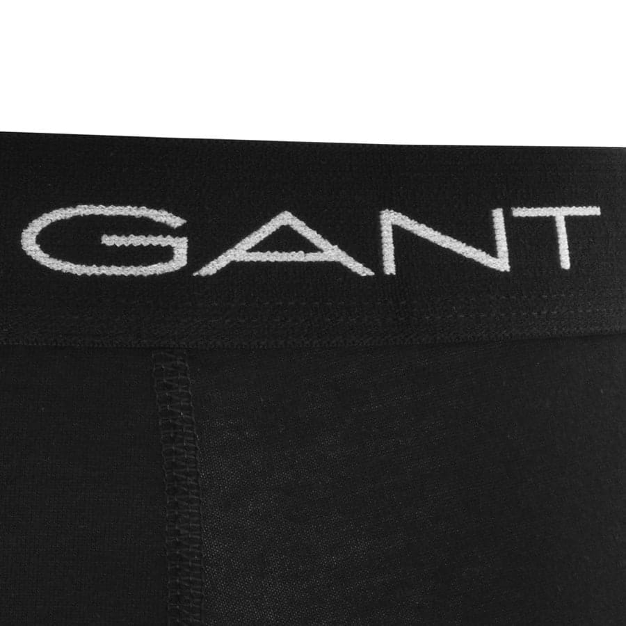 Alternative Image for ProductGant Three Pack Stretch Boxer Trunks Black3
