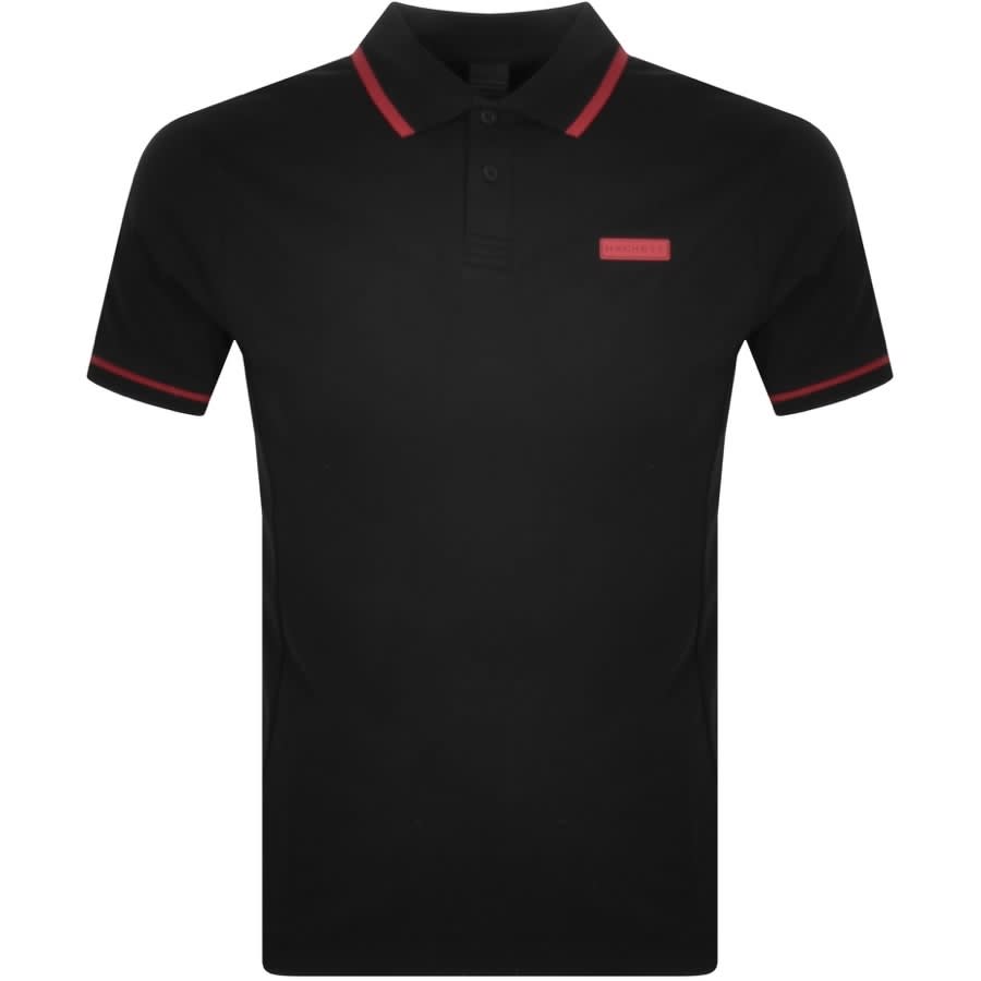 Main Product Image for Hackett Heritage Badge Polo T Shirt Black