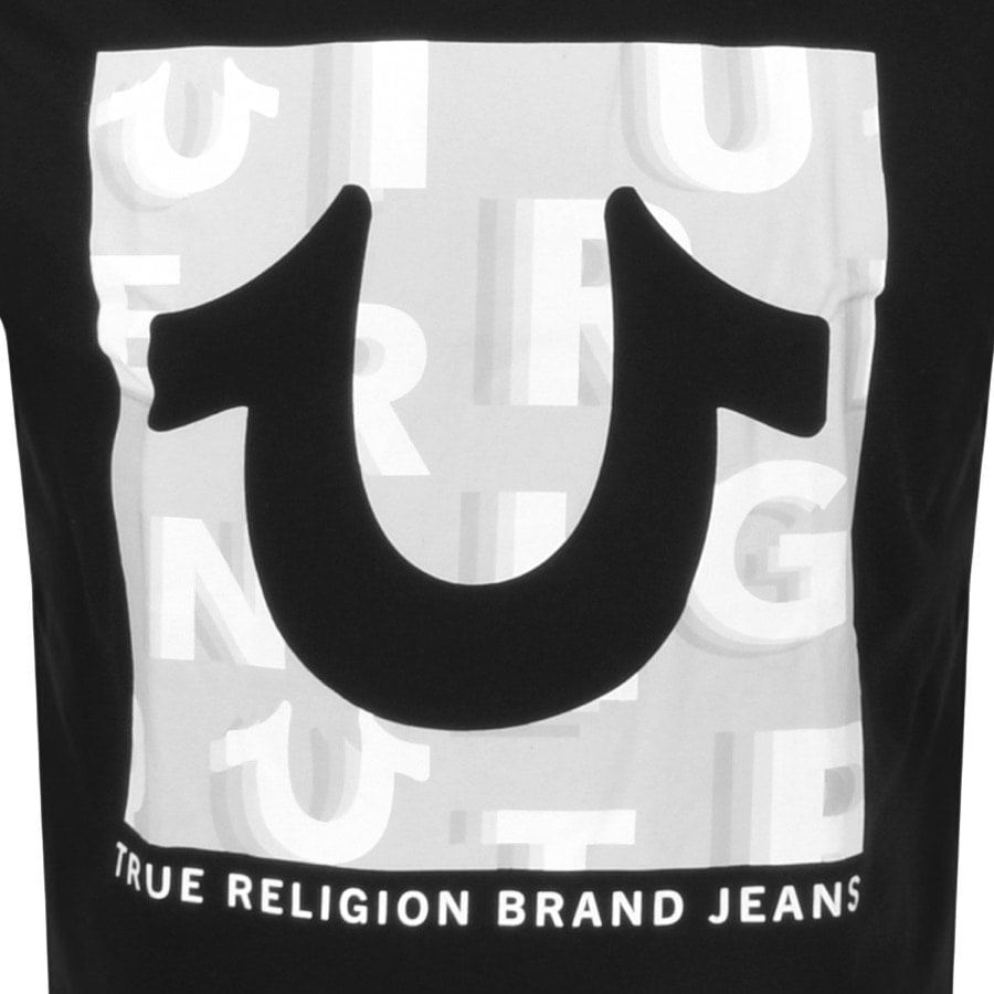 Alternative Image for ProductTrue Religion Relaxed Multiply T Shirt In Black3