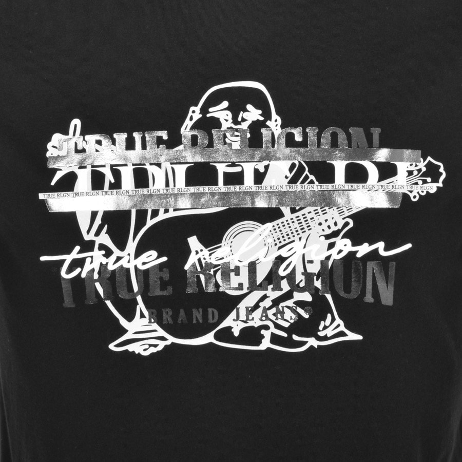 Alternative Image for ProductTrue Religion Buddha Overt Logo T Shirt Black3