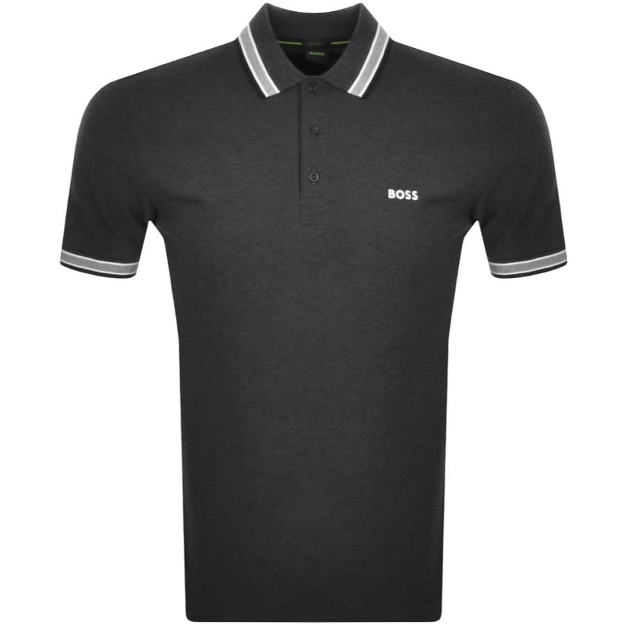 Main Product Image for BOSS Paddy Polo T Shirt Grey