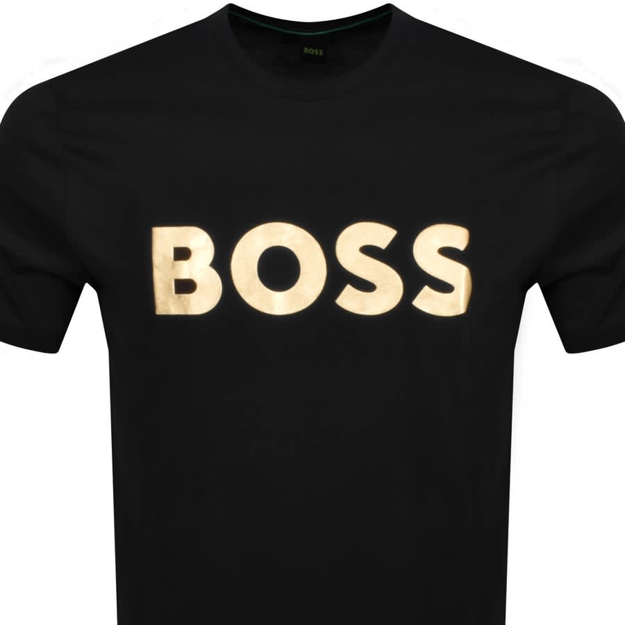 Alternative Image for ProductBOSS Tee 1 Short Sleeve T Shirt Black2