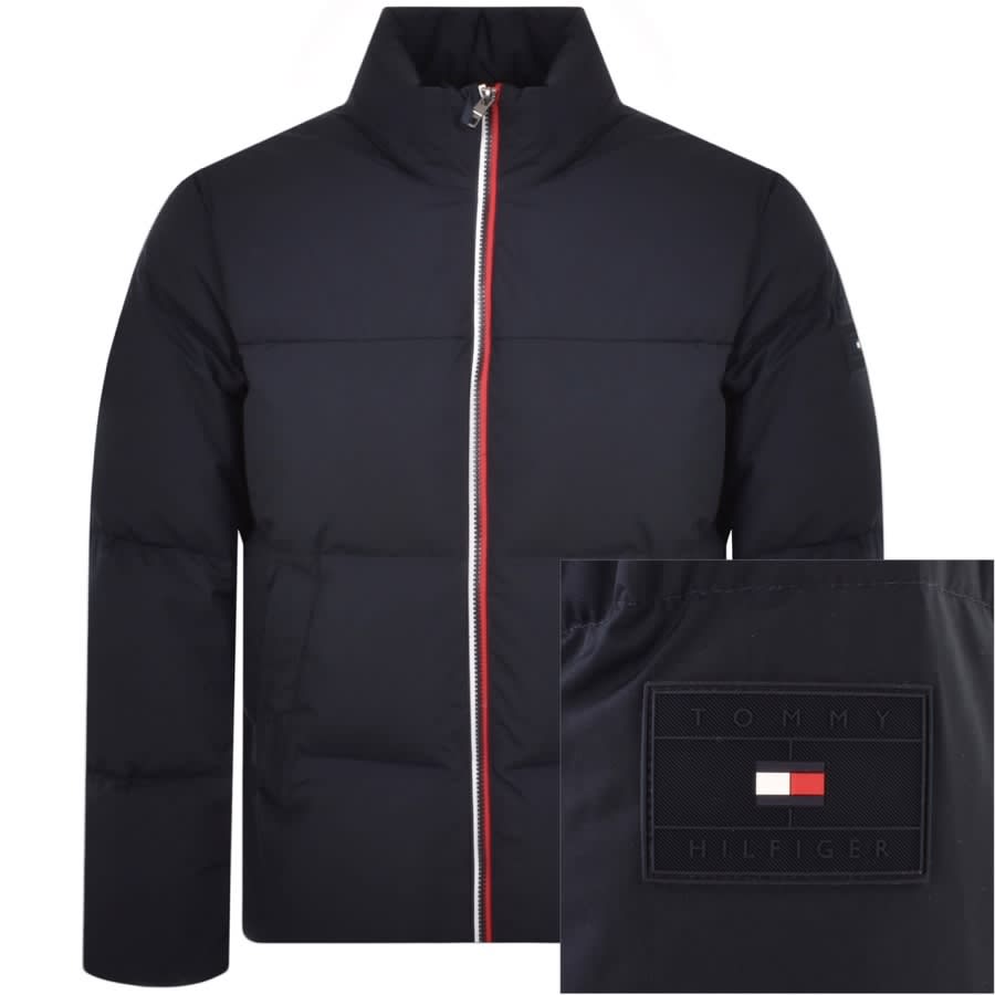 Main Product Image for Tommy Hilfiger Down Stand Collar Jacket Navy