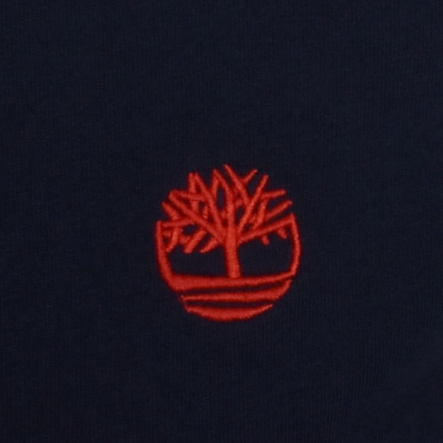 Timberland Dun River Logo T Shirt Navy | Mainline Menswear
