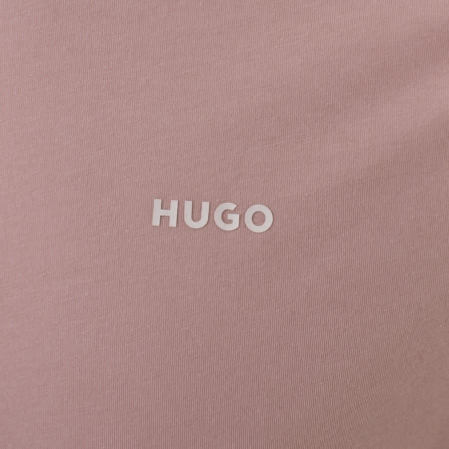 Alternative Image for ProductHUGO Dero222 Crew Neck Short Sleeve T Shirt Pink3