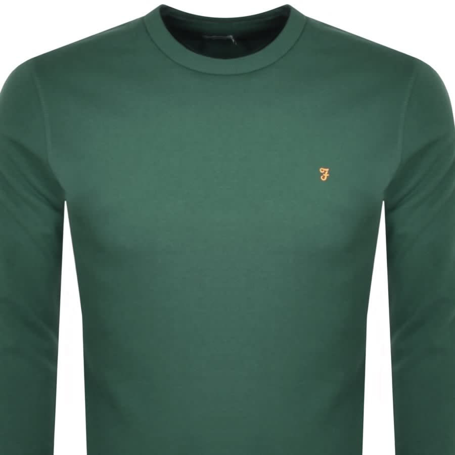 Alternative Image for ProductFarah Vintage Tim Sweatshirt Green2