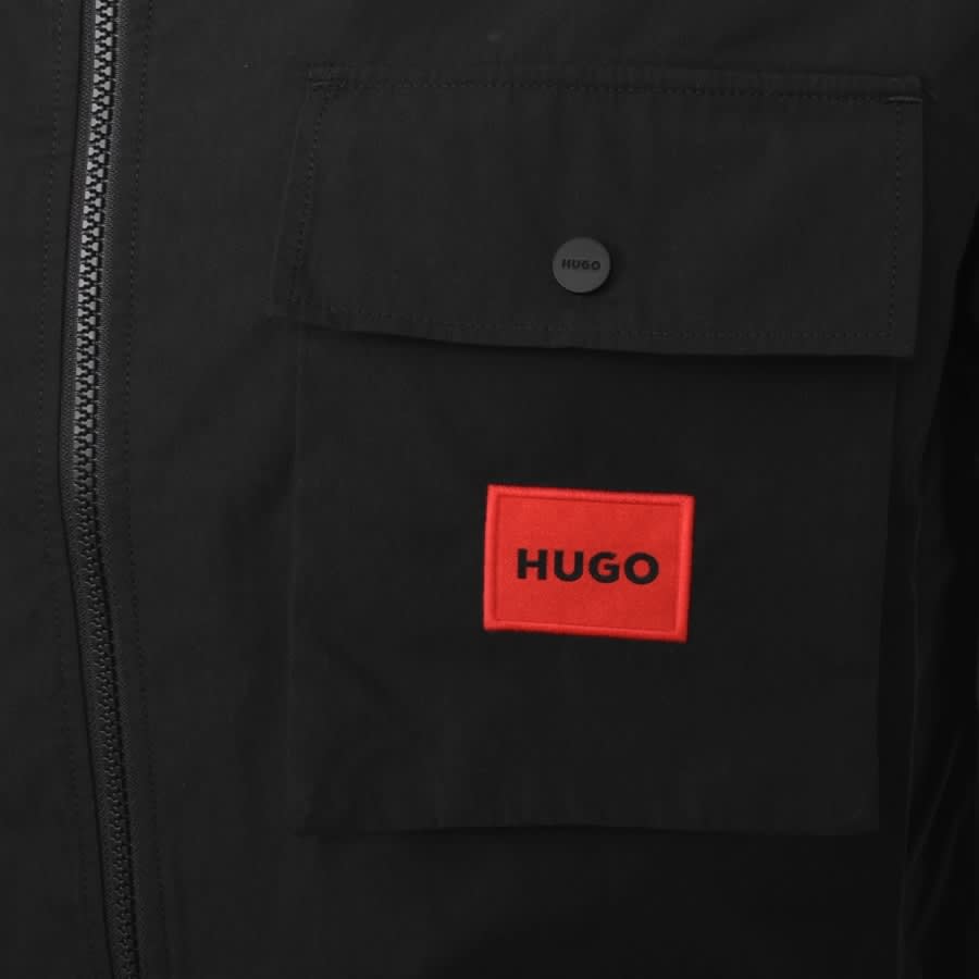 Alternative Image for ProductHUGO Emmond Overshirt Jacket Black3