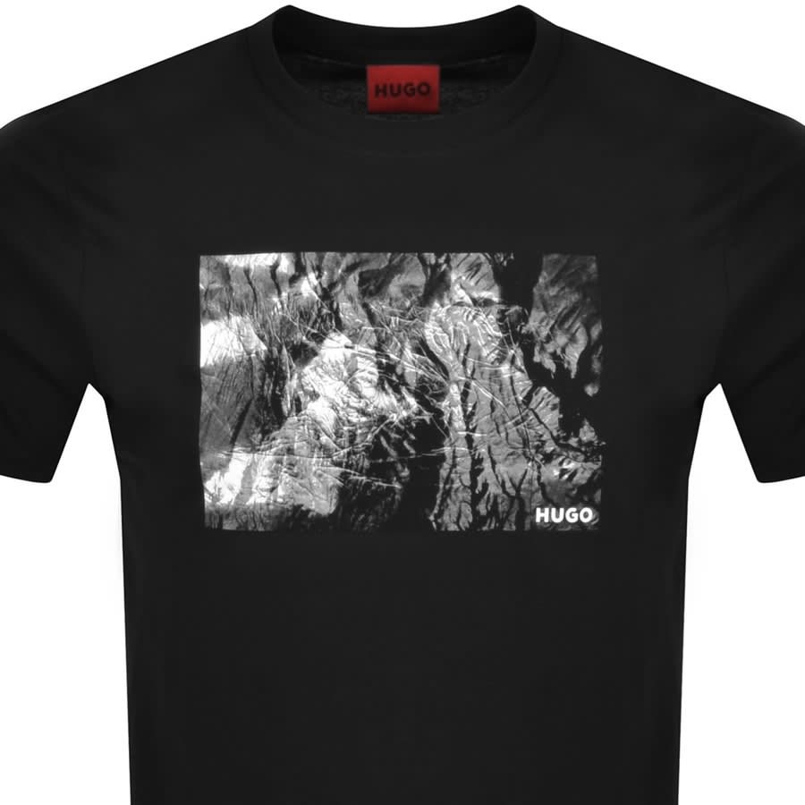 Alternative Image for ProductHUGO Dalbathross Crew Neck T Shirt White2