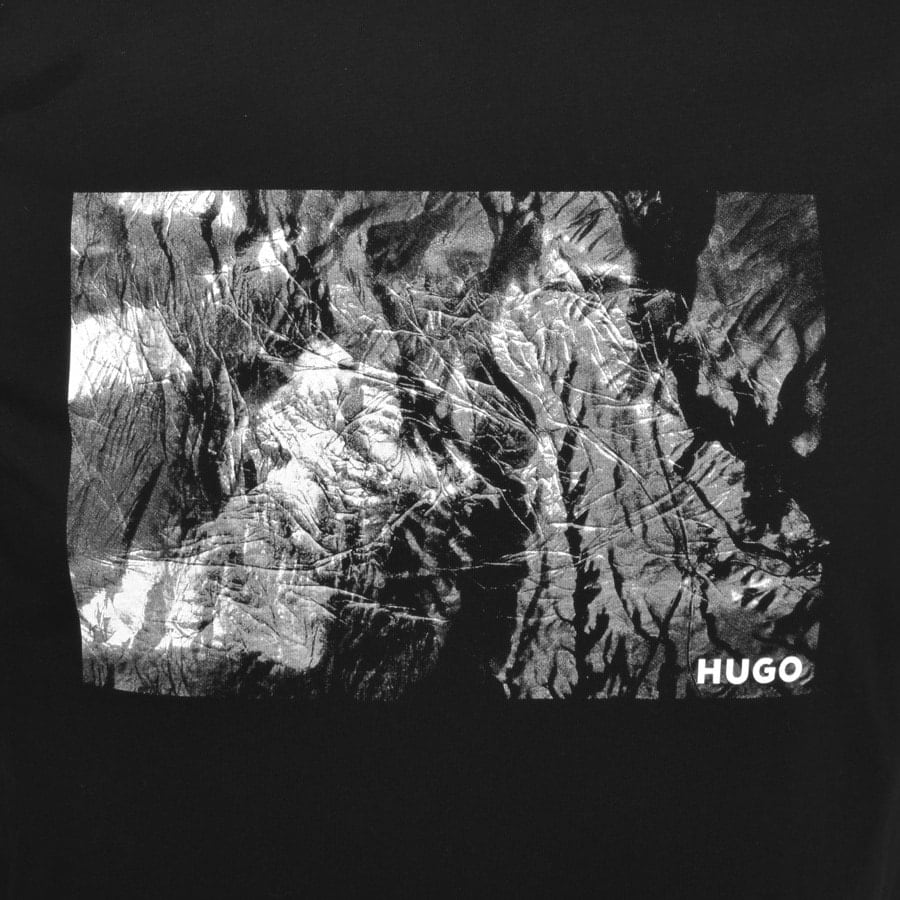 Alternative Image for ProductHUGO Dalbathross Crew Neck T Shirt White3