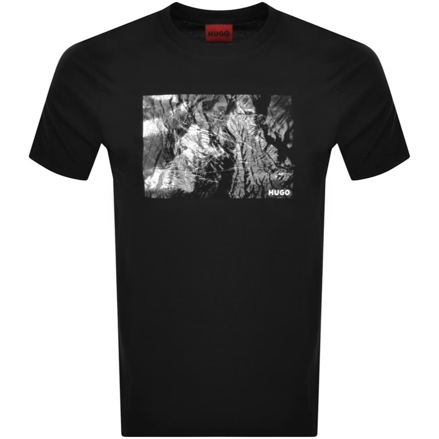 Alternative Image for ProductHUGO Dalbathross Crew Neck T Shirt White1