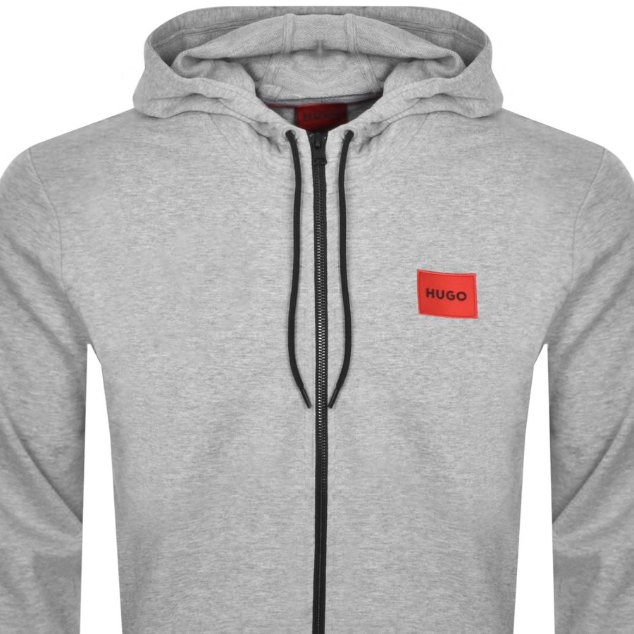 Alternative Image for ProductHUGO Daple212 Hoodie Grey2