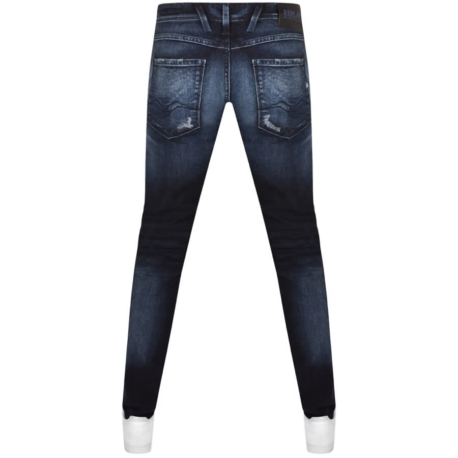 Alternative Image for ProductReplay Anbass 573 BIO Dark Wash Jeans Blue2
