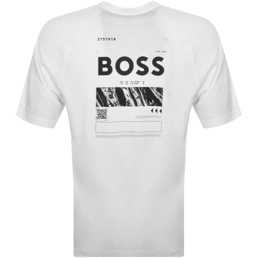 Alternative Image for ProductBOSS Tee 2 Short Sleeve T Shirt White3