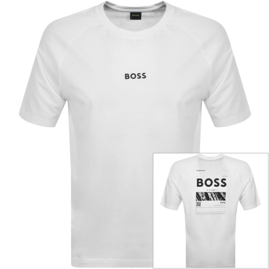 Main Product Image for BOSS Tee 2 Short Sleeve T Shirt White