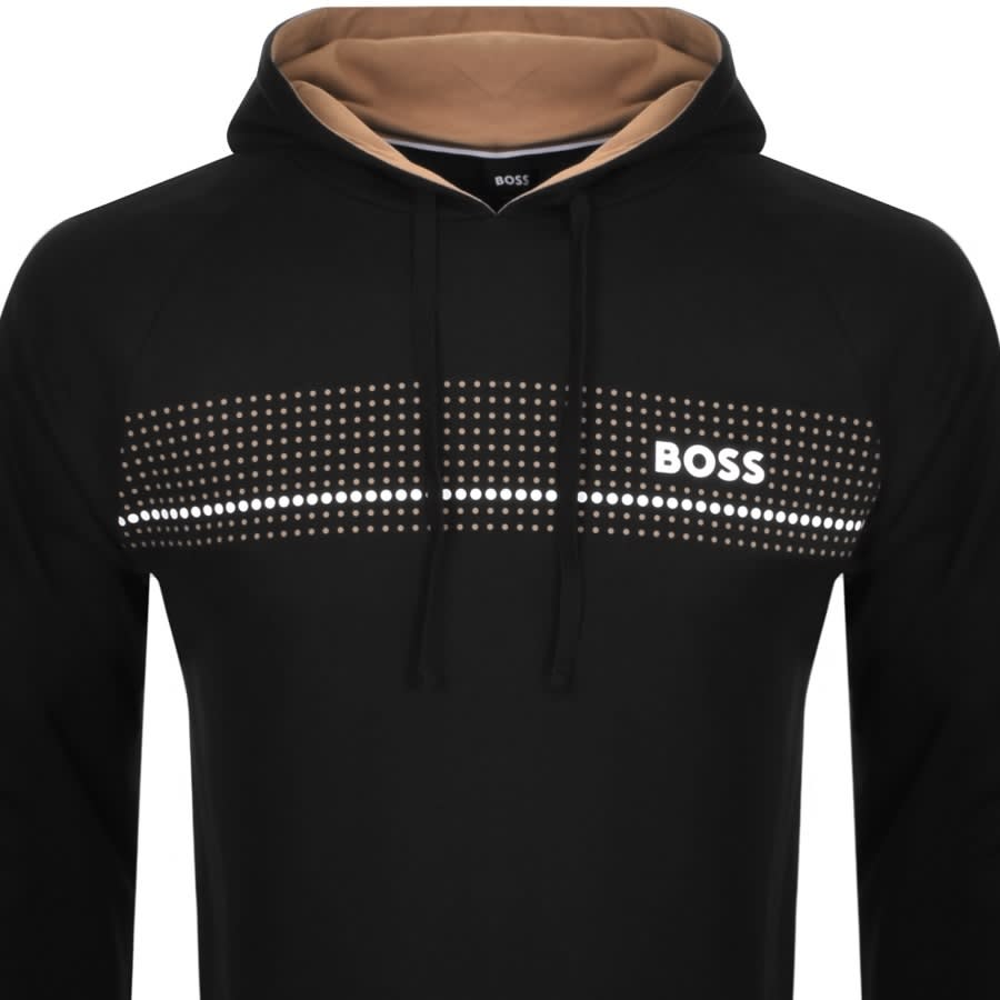 Alternative Image for ProductBOSS Lounge Authentic Hoodie Black2