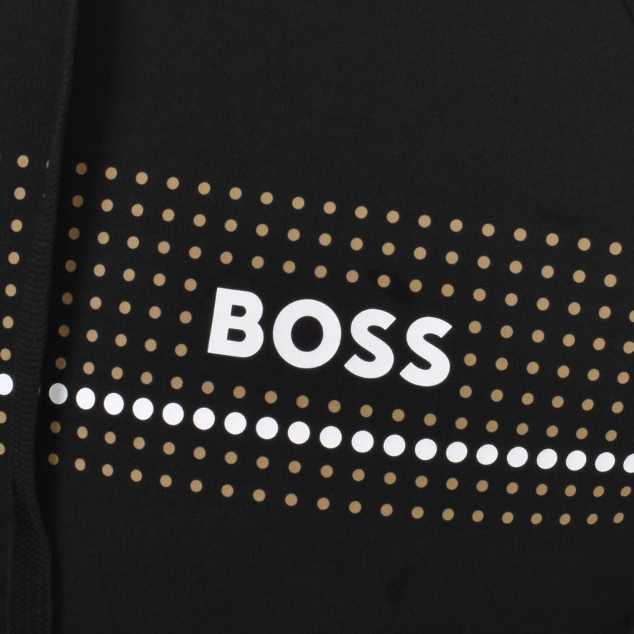 Alternative Image for ProductBOSS Lounge Authentic Hoodie Black3