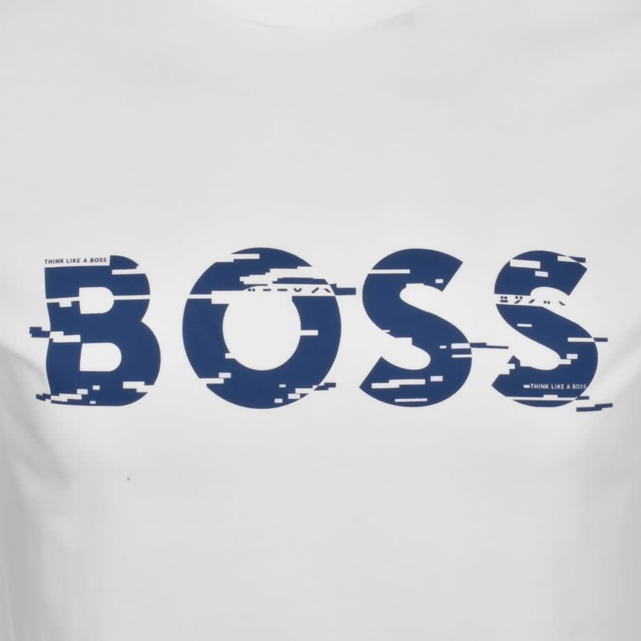 Alternative Image for ProductBOSS Tee 3 Short Sleeve T Shirt White3