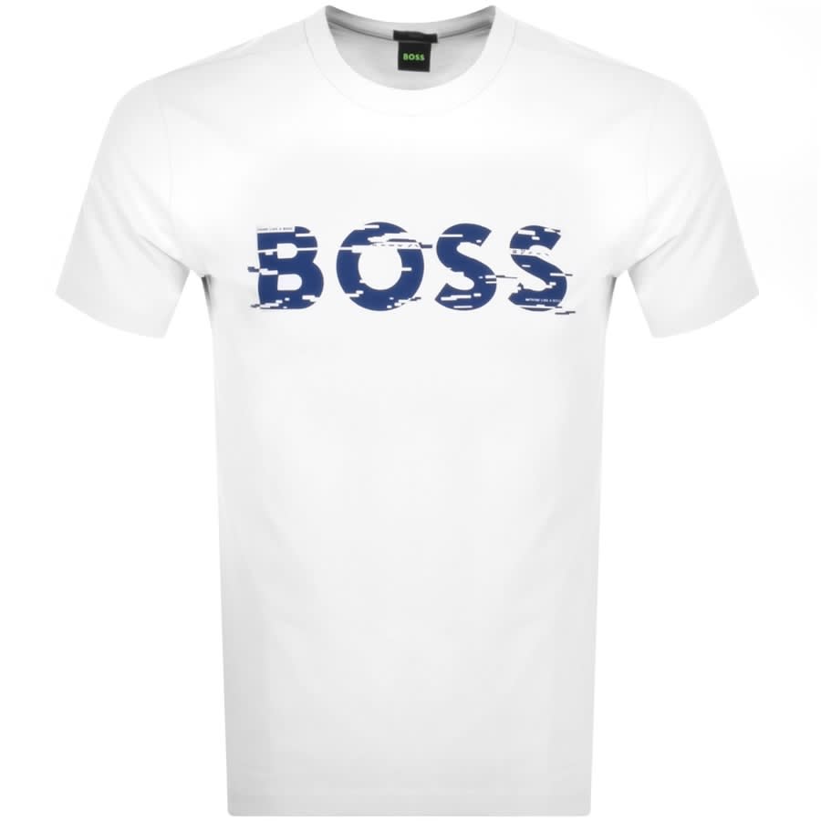 Main Product Image for BOSS Tee 3 Short Sleeve T Shirt White