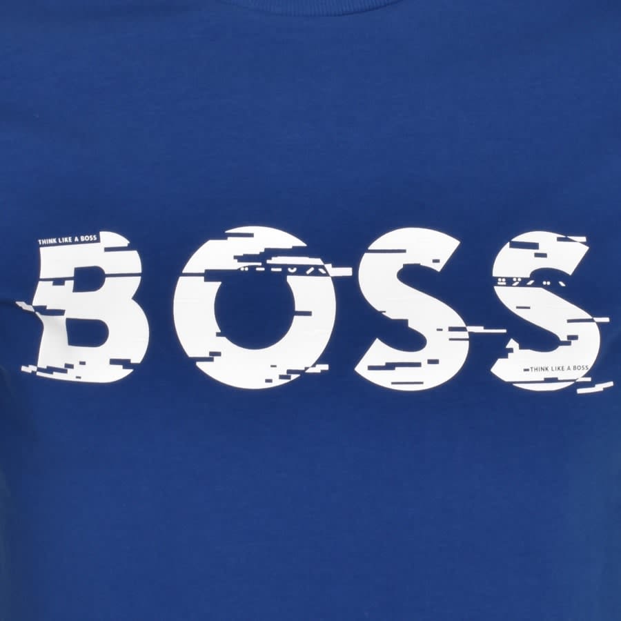Alternative Image for ProductBOSS Tee 3 Short Sleeve T Shirt Blue3