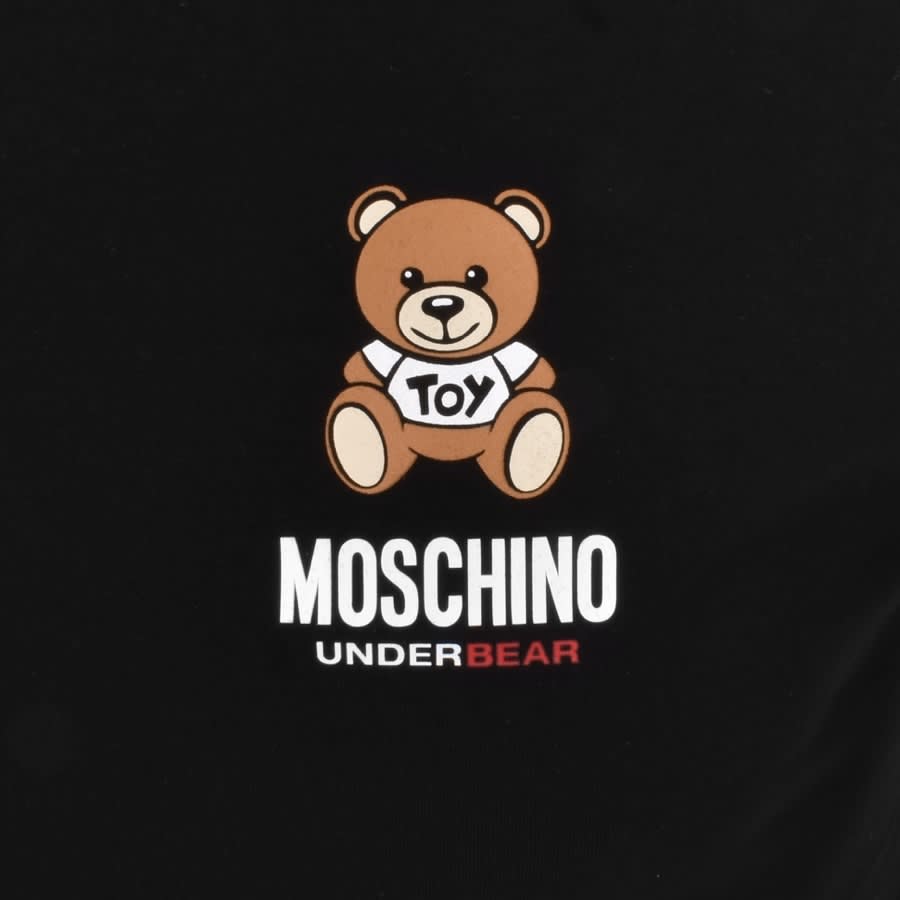 Moschino Lounge Bear Logo T Shirt Black | Mainline Menswear