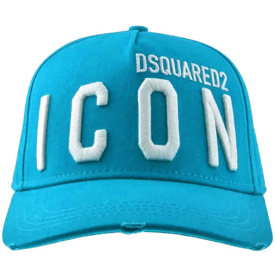 ze Weg sociaal DSQUARED2 Icon Baseball Cap Blue | Mainline Menswear United States