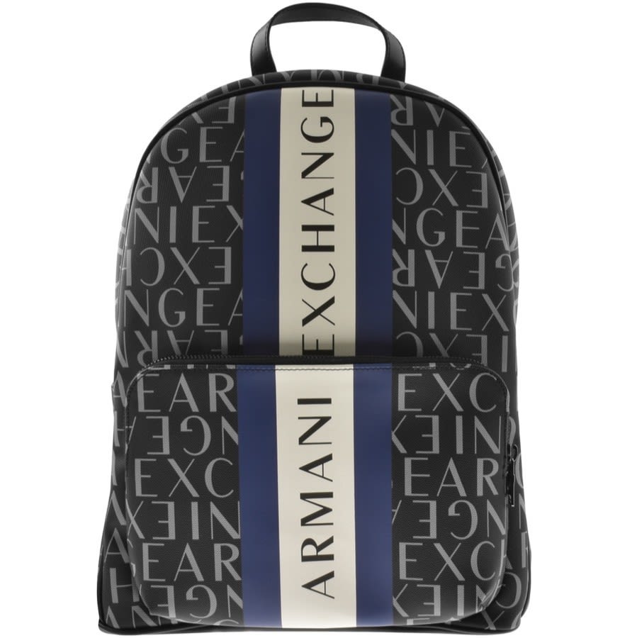 Armani Exchange Logo Backpack Black | Mainline Menswear Australia