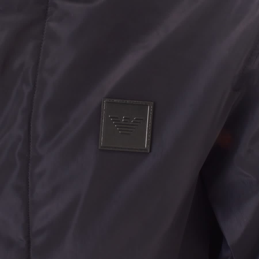 Emporio Armani Trench Hooded Jacket Navy Mainline Menswear Ireland