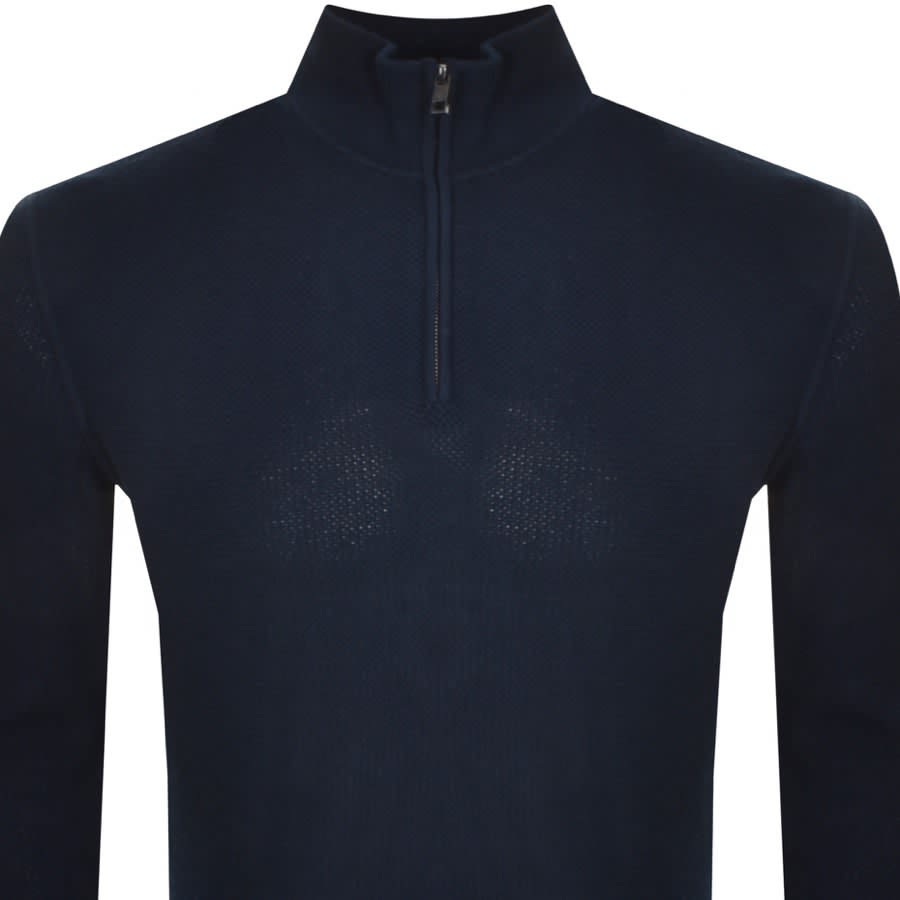 Alternative Image for ProductTed Baker Meaddo Half Zip Jumper Navy2