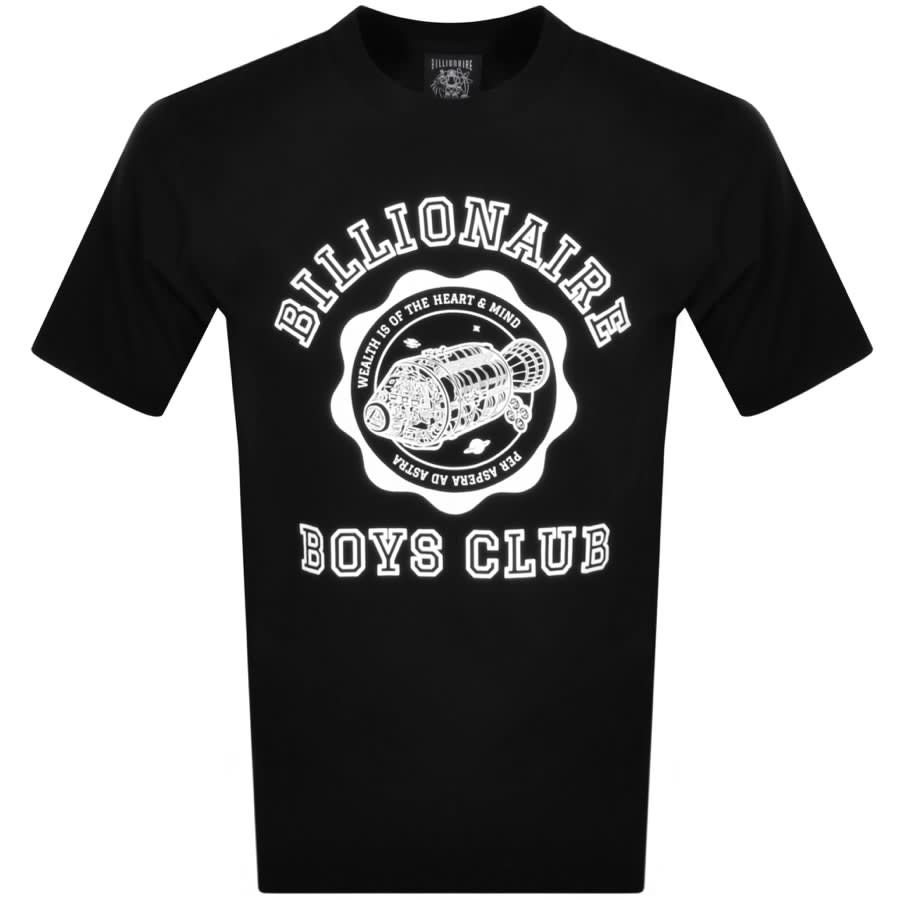 Billionaire Boys Academy Logo T Shirt Black | Mainline Menswear
