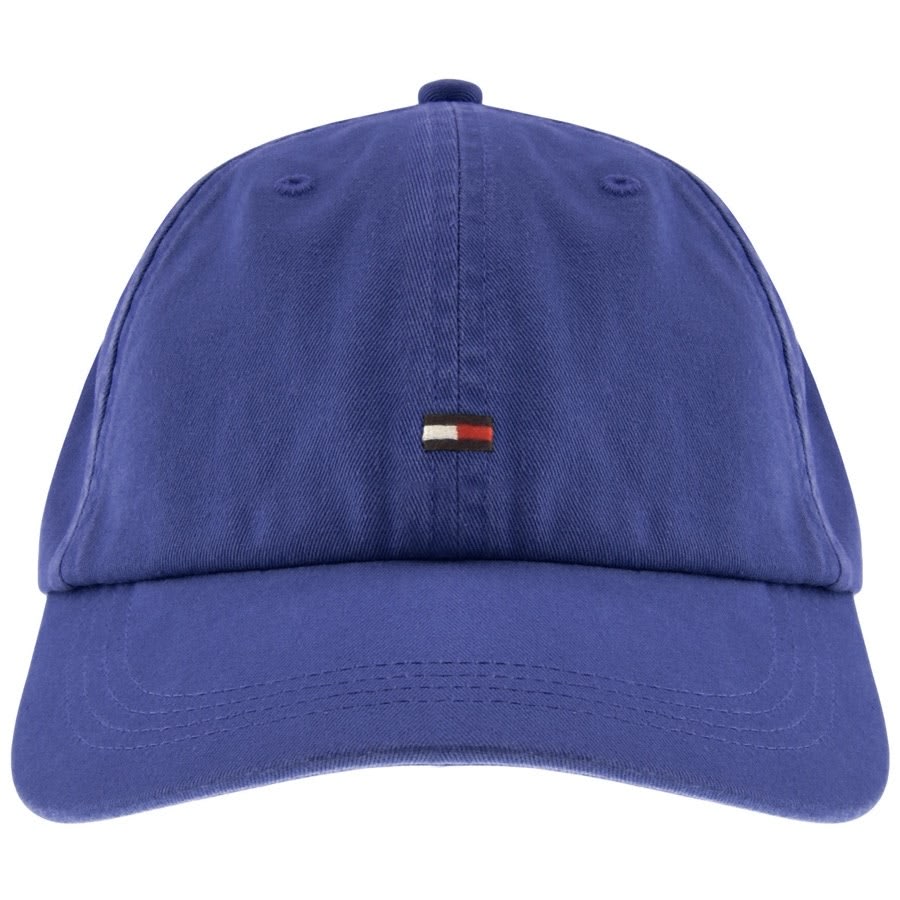 samle Kreta Kina Tommy Hilfiger Flag Soft Cap Blue | Mainline Menswear United States