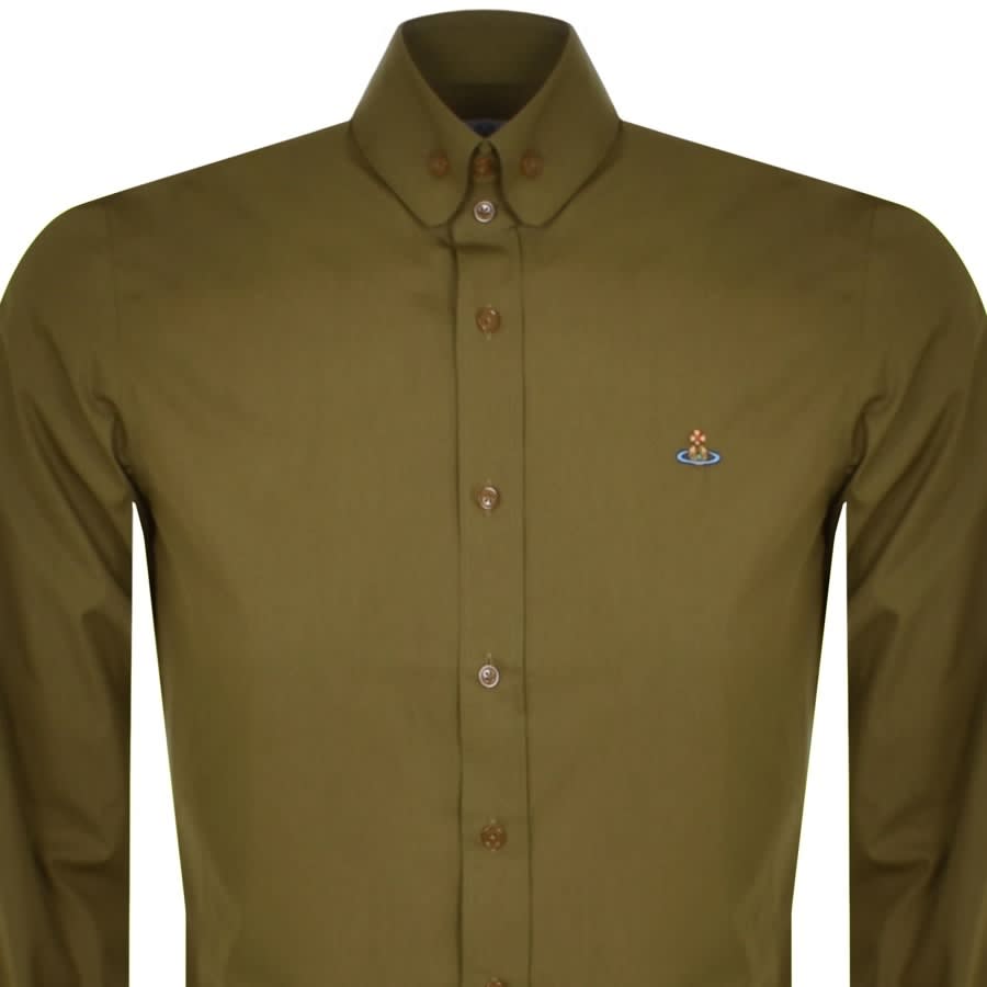 Alternative Image for ProductVivienne Westwood Two Button Krall Shirt Green2