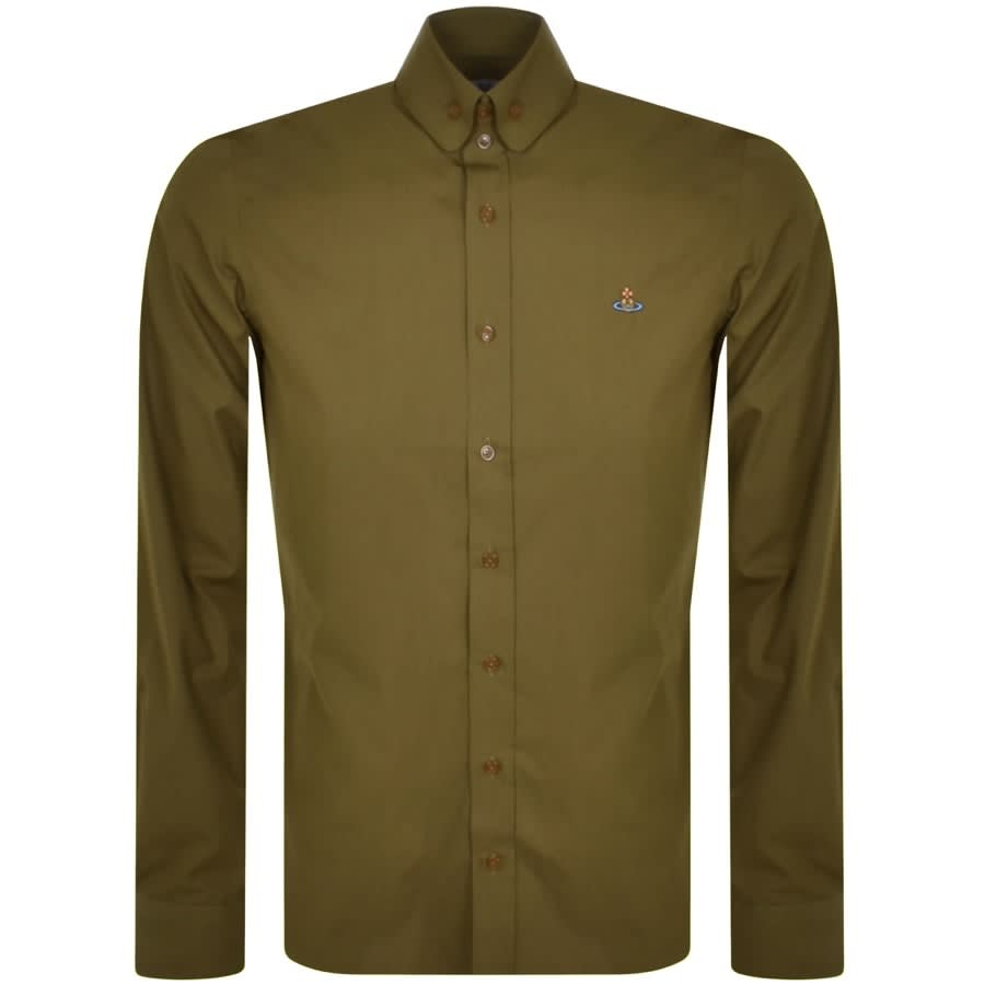 Main Product Image for Vivienne Westwood Two Button Krall Shirt Green