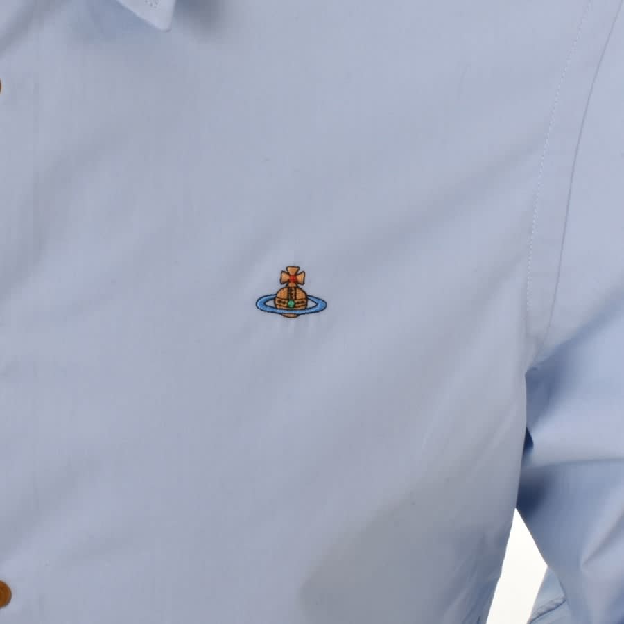 Alternative Image for ProductVivienne Westwood Ghost Long Sleeved Shirt Blue3