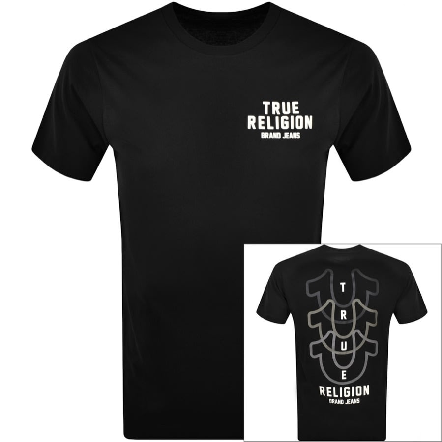 Main Product Image for True Religion Triple Logo T Shirt Black