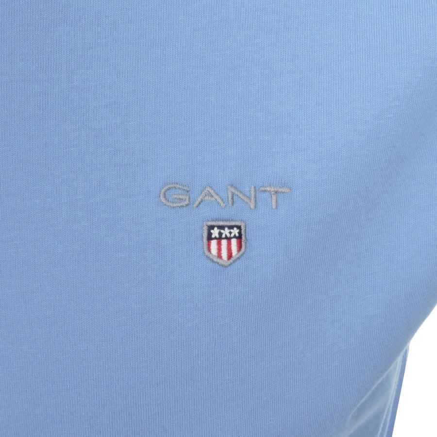 Alternative Image for ProductGant Original Short Sleeve T Shirt Blue3