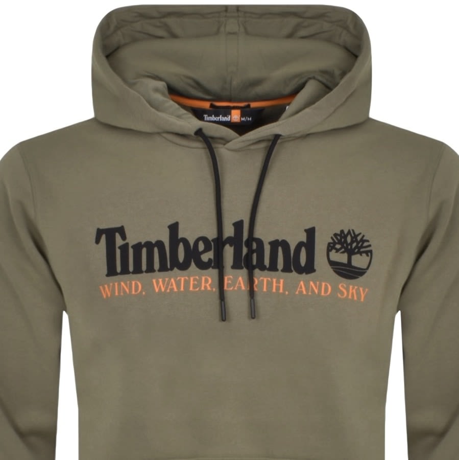 Alternative Image for ProductTimberland WWES Logo Hoodie Green2
