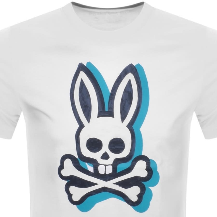 Alternative Image for ProductPsycho Bunny Graphic Logo T Shirt White2