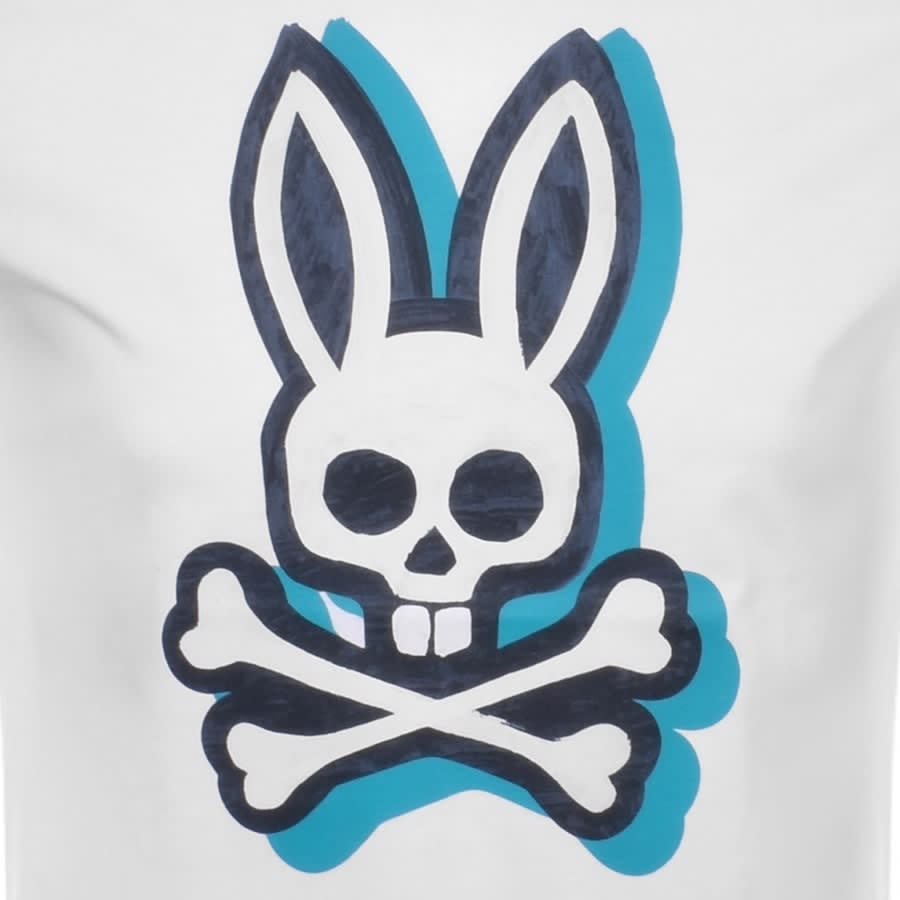 Alternative Image for ProductPsycho Bunny Graphic Logo T Shirt White3