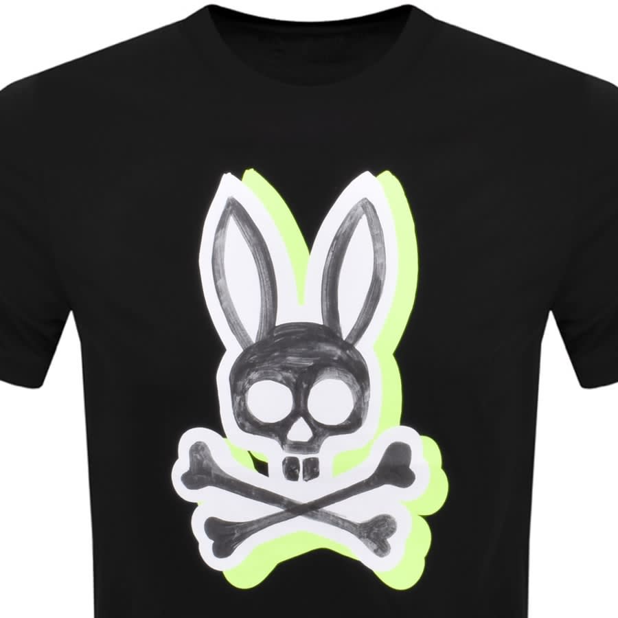 Alternative Image for ProductPsycho Bunny Graphic Logo T Shirt Black2