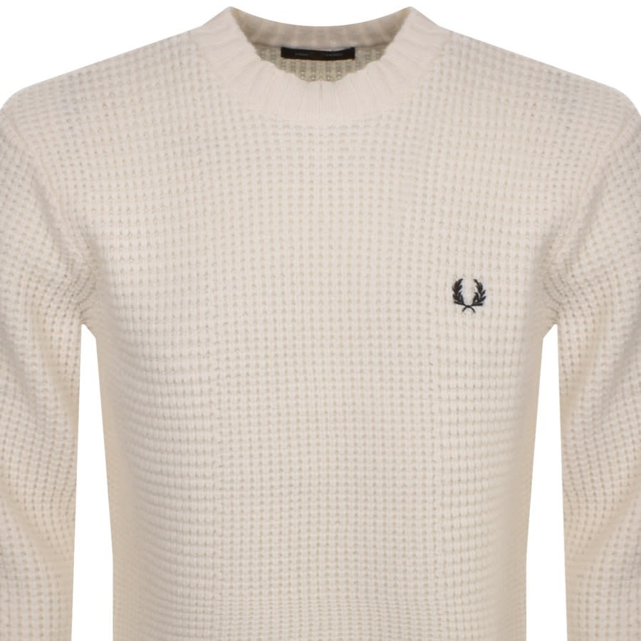 Alternative Image for ProductFred Perry Knit Jumper Cream2