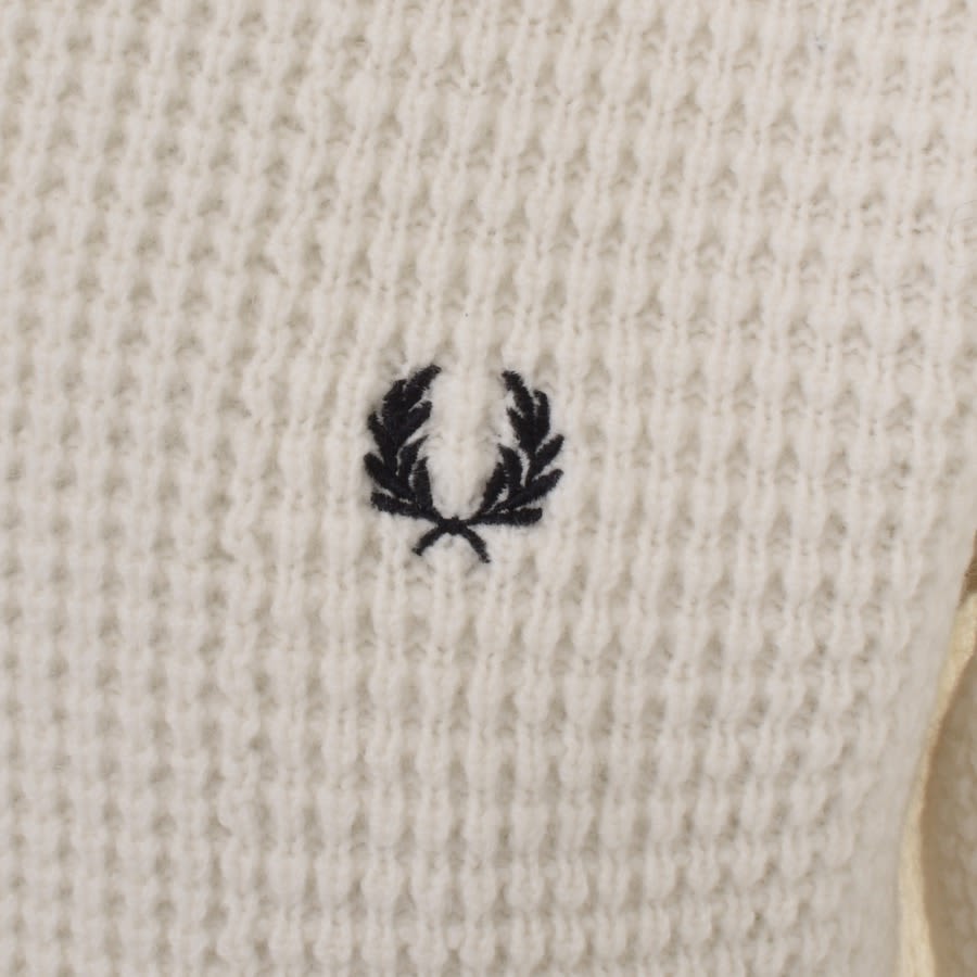 Alternative Image for ProductFred Perry Knit Jumper Cream3