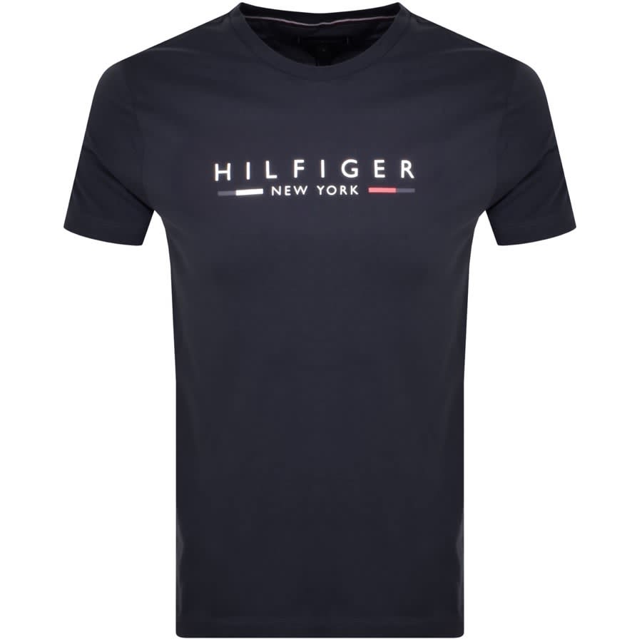 Tommy Hilfiger New York T Shirt Navy | Mainline Menswear