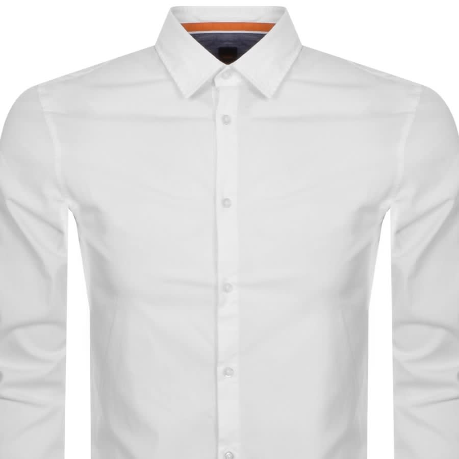 Alternative Image for ProductBOSS Magneton 2 Long Sleeved Shirt White2