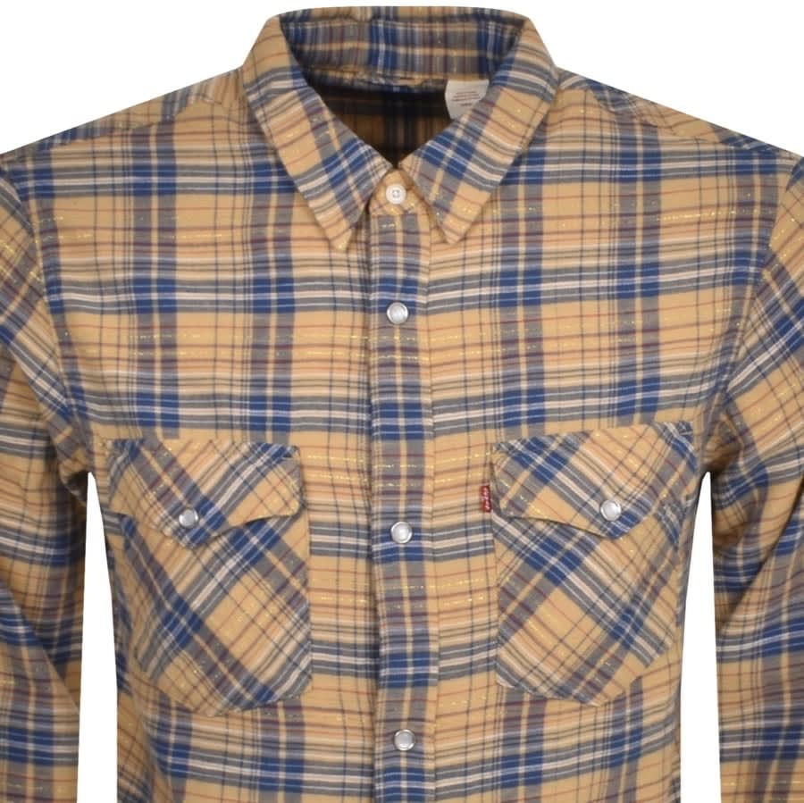Levi's Relaxed Fit Check Western Shirt, Krishan Plaid Lark, S