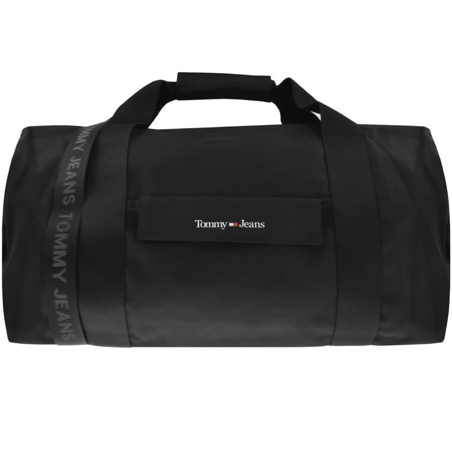 Tommy Jeans Logo Duffle Bag Black | Mainline Menswear United States