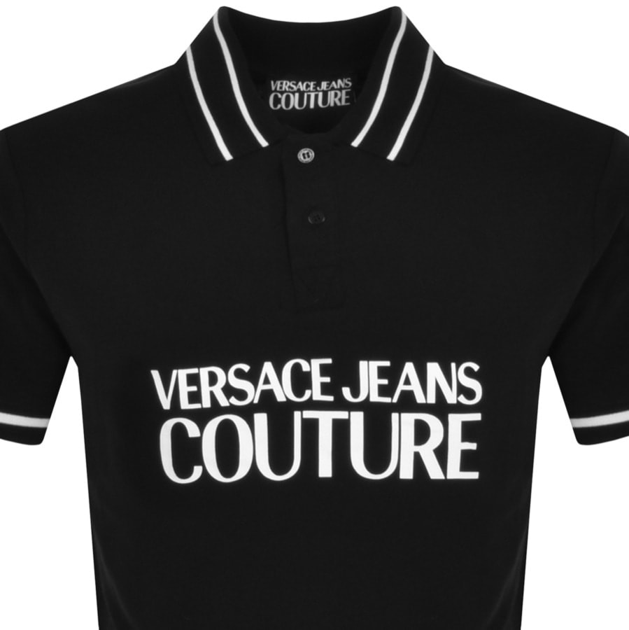 Alternative Image for ProductVersace Jeans Couture Polo T Shirt Black2