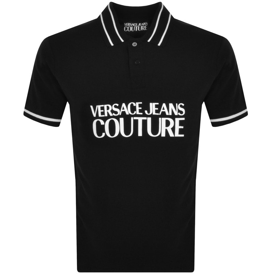 Main Product Image for Versace Jeans Couture Polo T Shirt Black